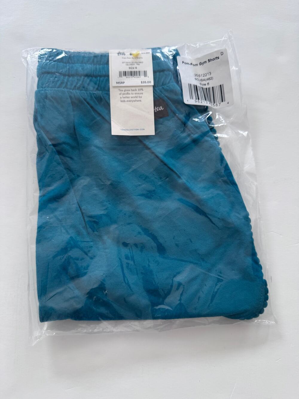 NWT Tea Collection Pom-Pom Gym Shorts